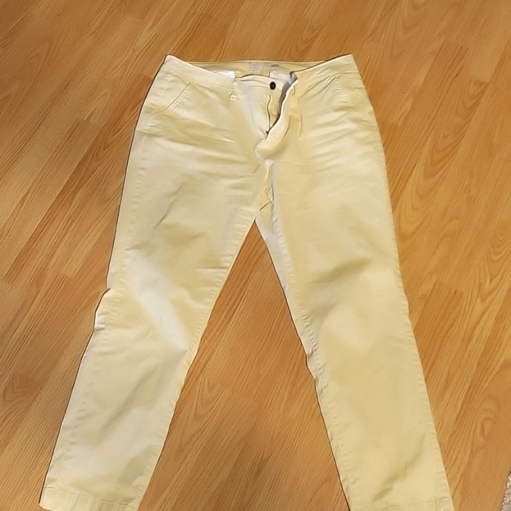 Yellow dress pants